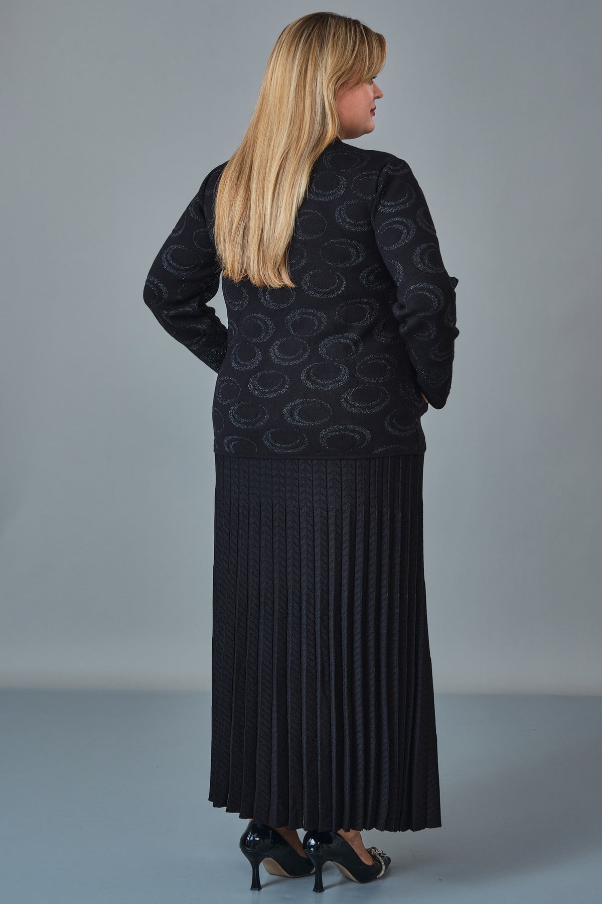 Desender - Plus Size Cardigan (DES27K43130) - 8690200229022