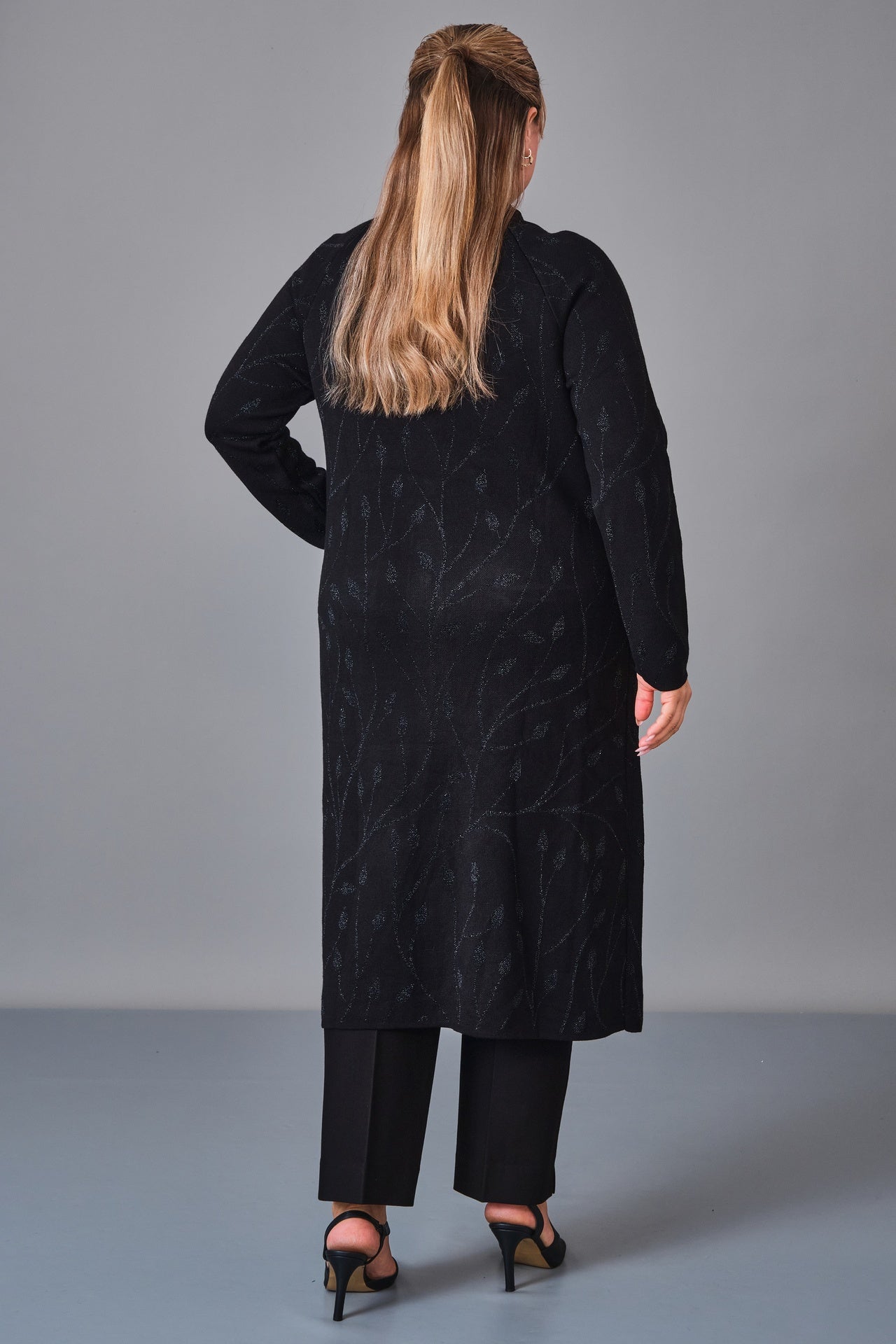 Desender - Plus Size Cardigan (DES27K43402) - 8690200229077