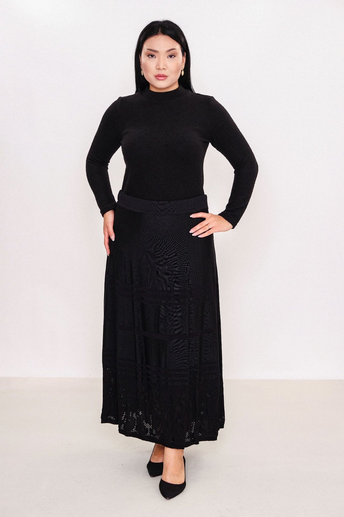 Desender - Plus Size Skirt Knitwear (DES27K5612)