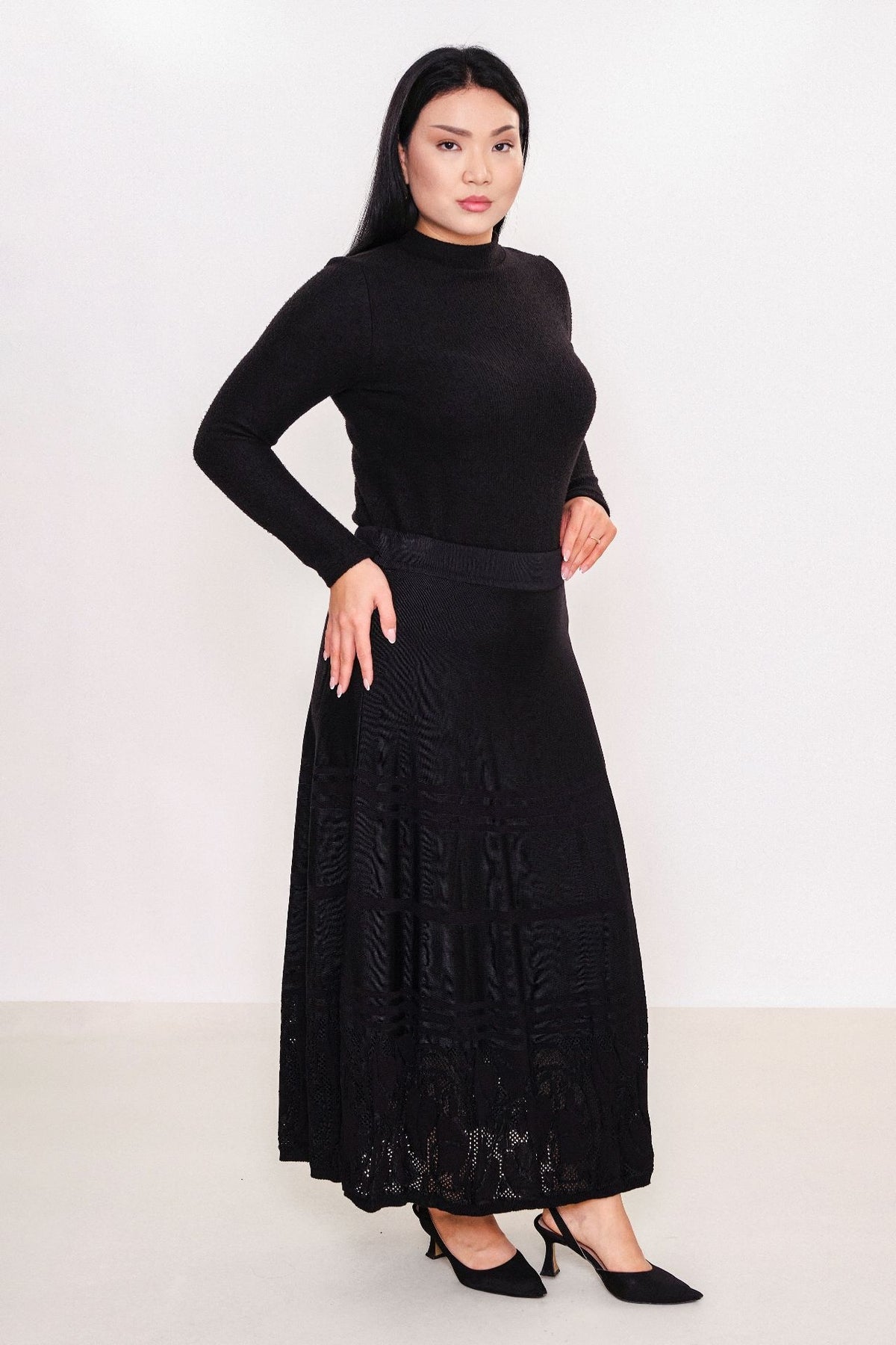 Desender - Plus Size Skirt Knitwear (DES27K5612)