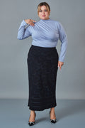 Desender - Plus Size Skirt Knitwear (DES27K5663)
