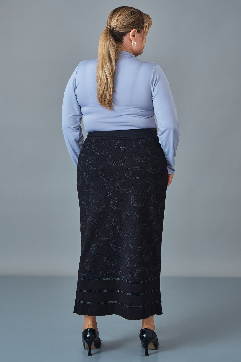 Desender - Plus Size Skirt Knitwear (DES27K5663)