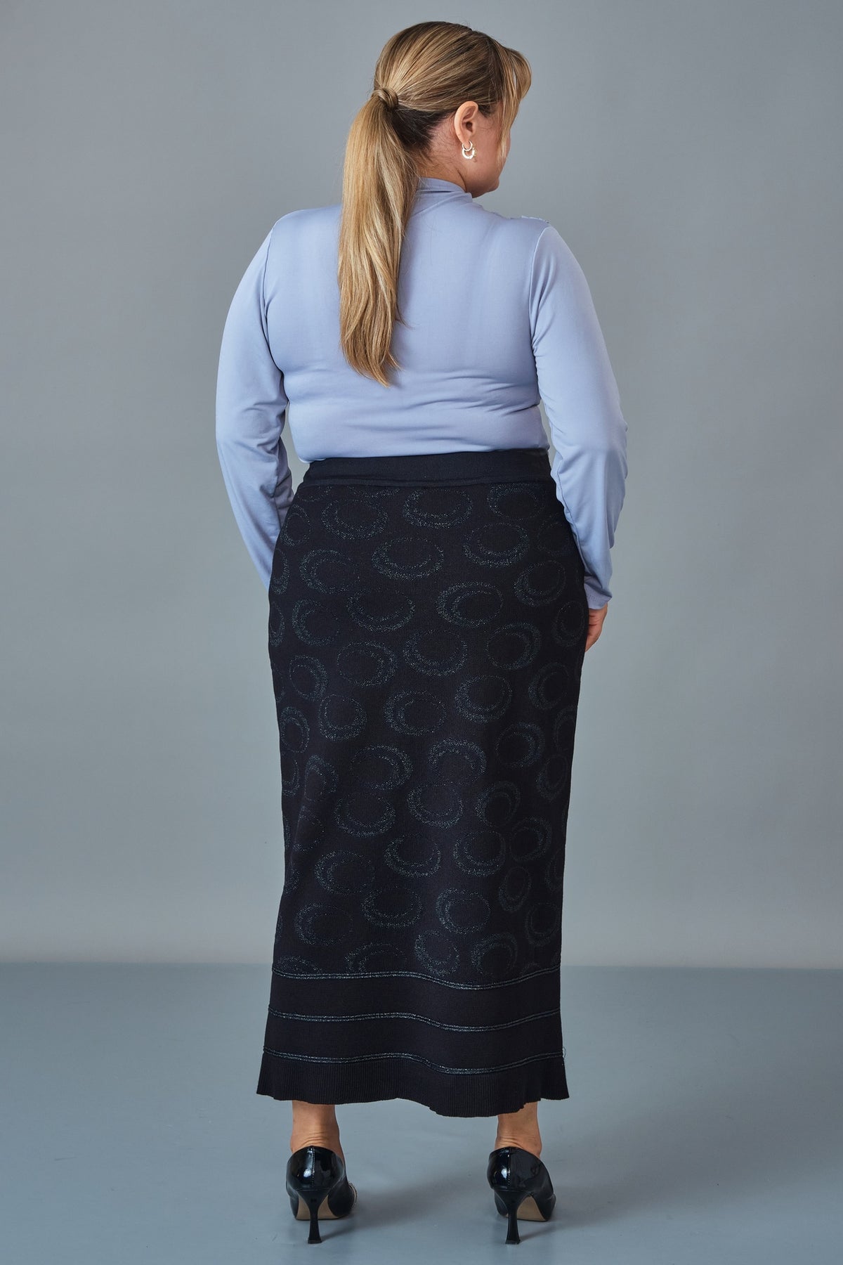 Desender - Plus Size Skirt Knitwear (DES27K5663)