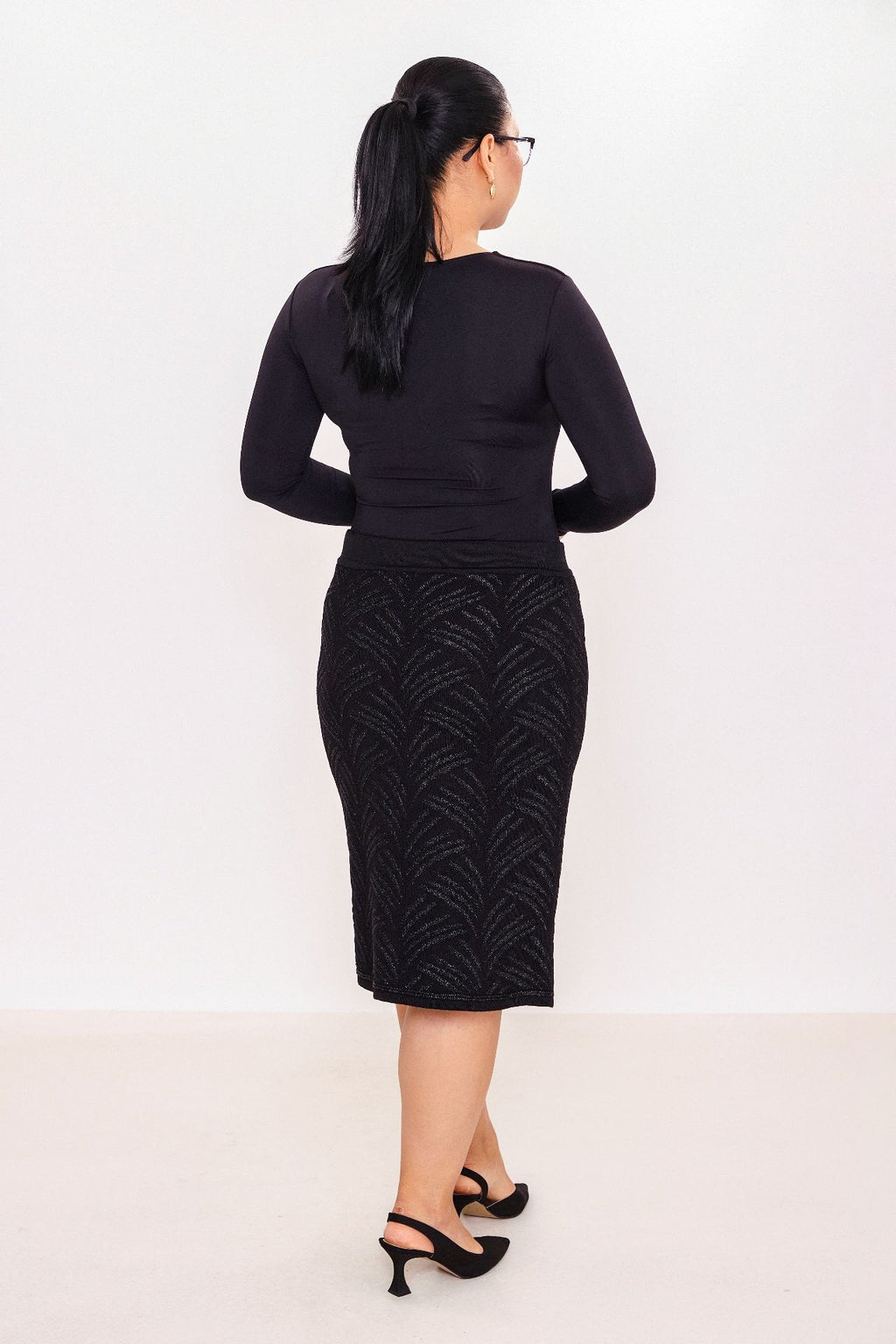Desender - Plus Size Skirt Knitwear (DES27K5644)