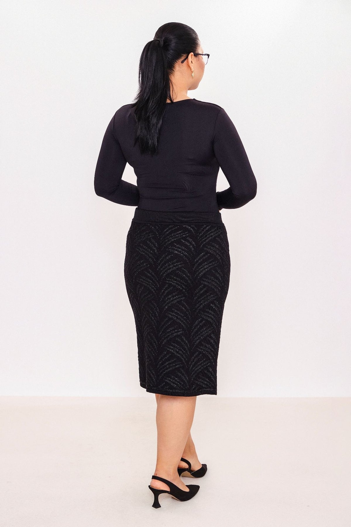 Desender - Plus Size Skirt Knitwear (DES27K5644)
