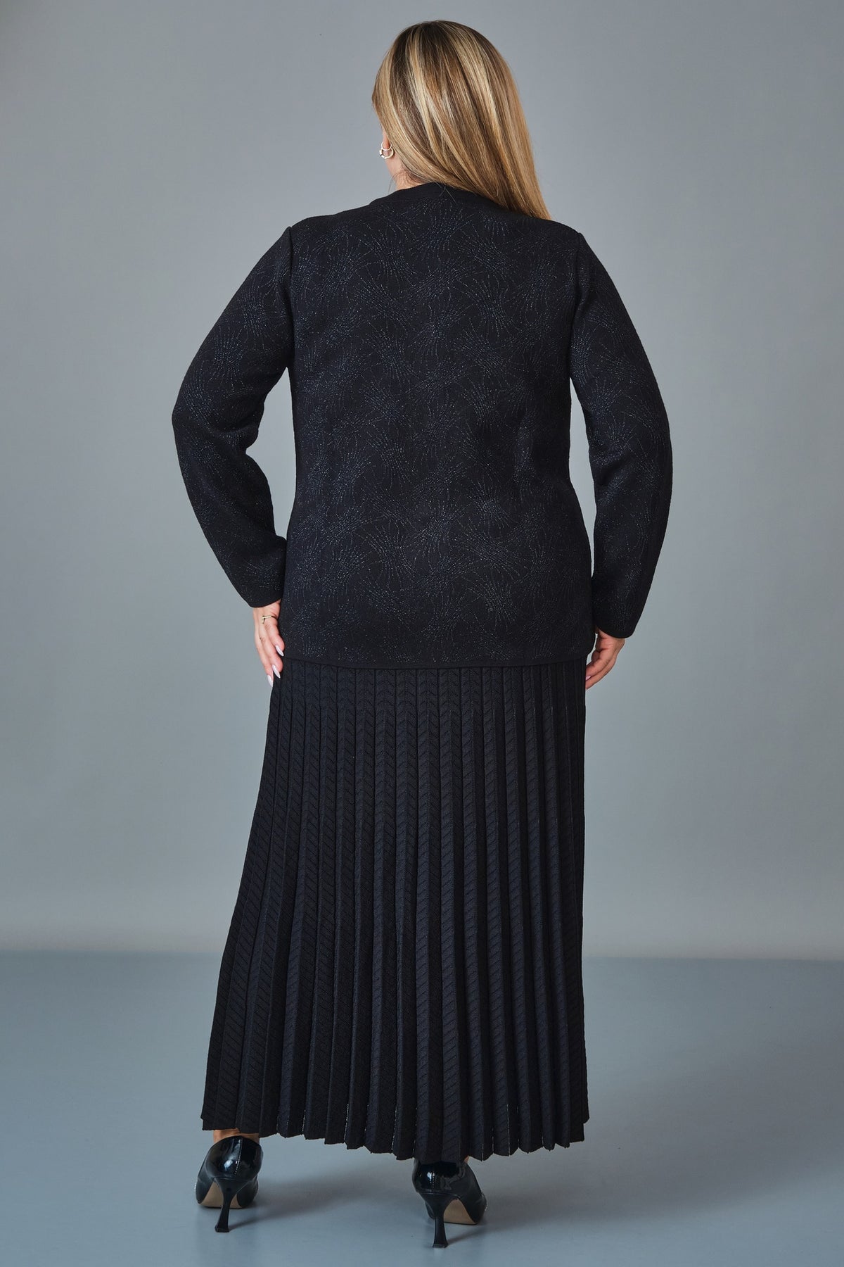 Desender - Plus Size Cardigan (DES27K43119) - 8690200229152