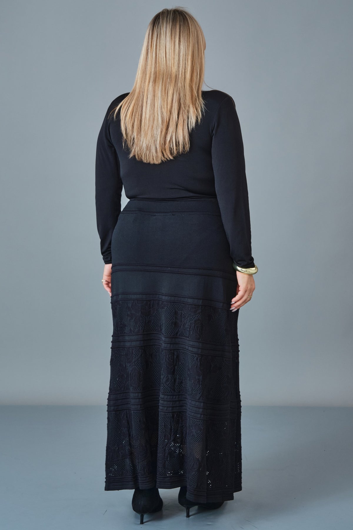 Desender - Plus Size Skirt Knitwear (DES27K5608)