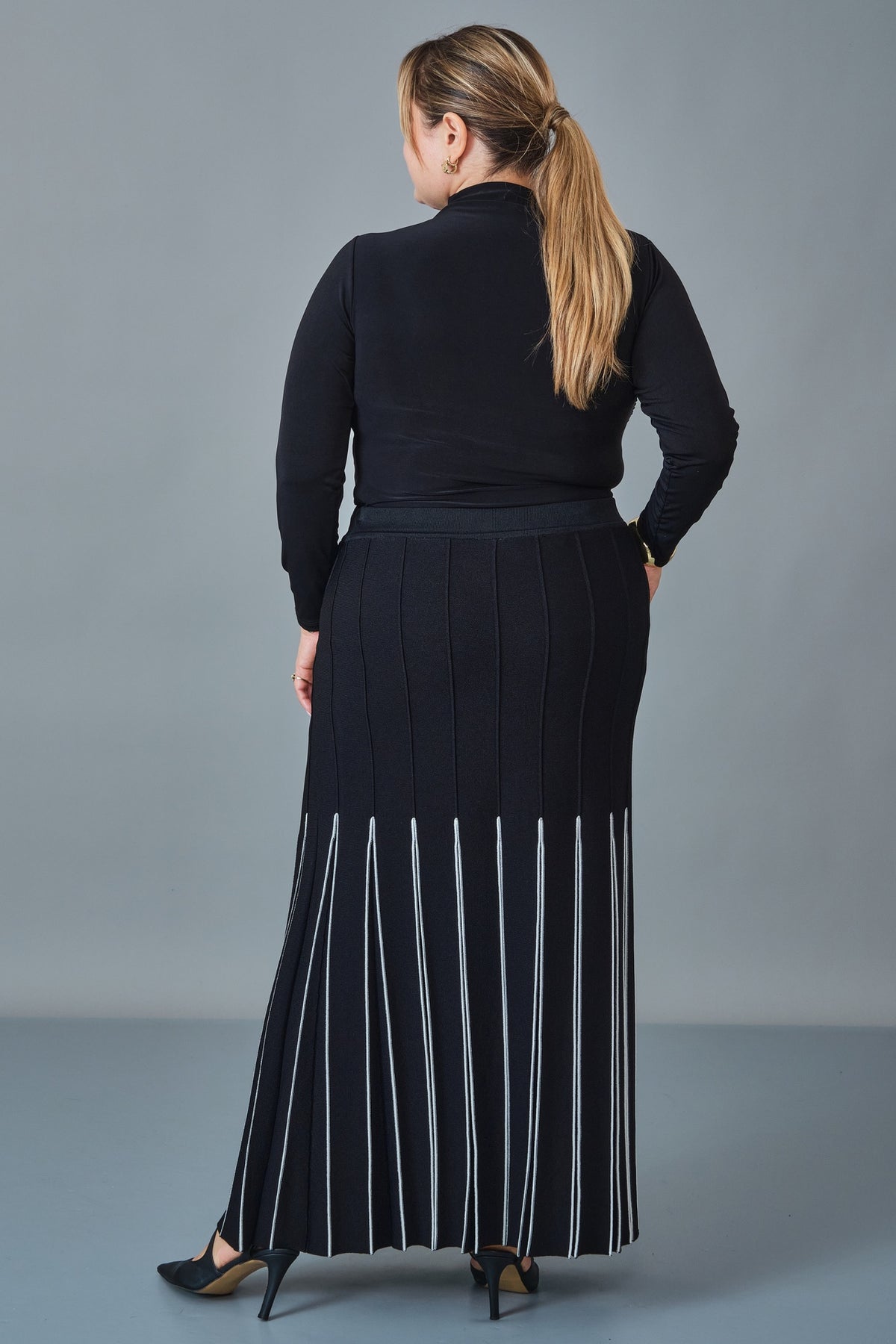 Desender - Plus Size Skirt Knitwear (DES27K5566)
