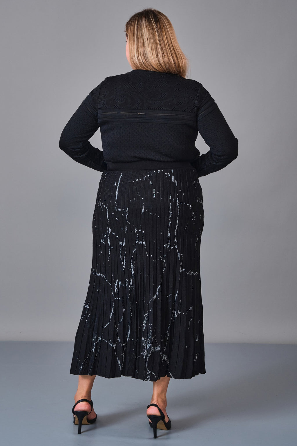 Desender - Plus Size Skirt Knitwear (DES27K5577) - 8690200229244