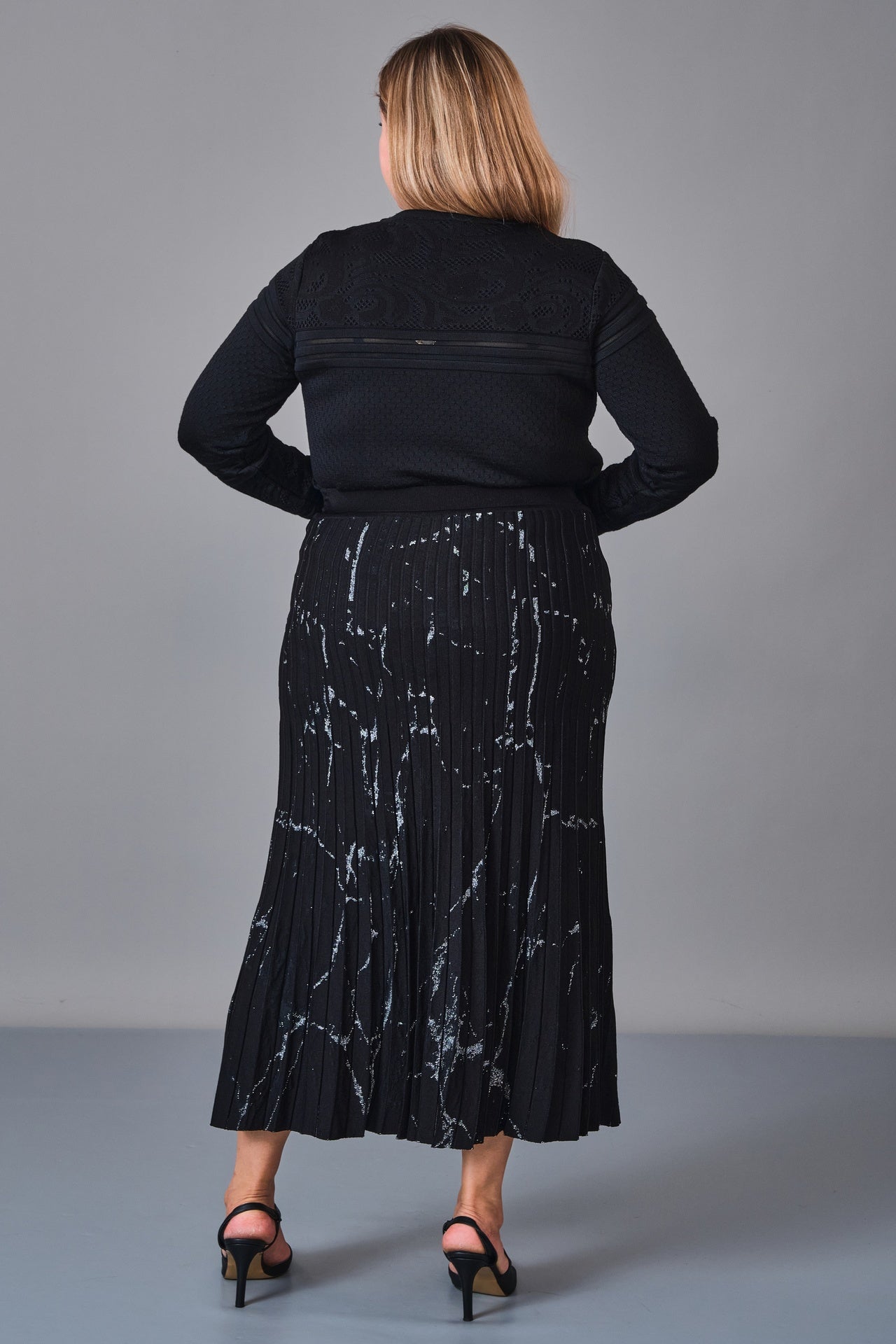 Desender - Plus Size Skirt Knitwear (DES27K5577) - 8690200229244