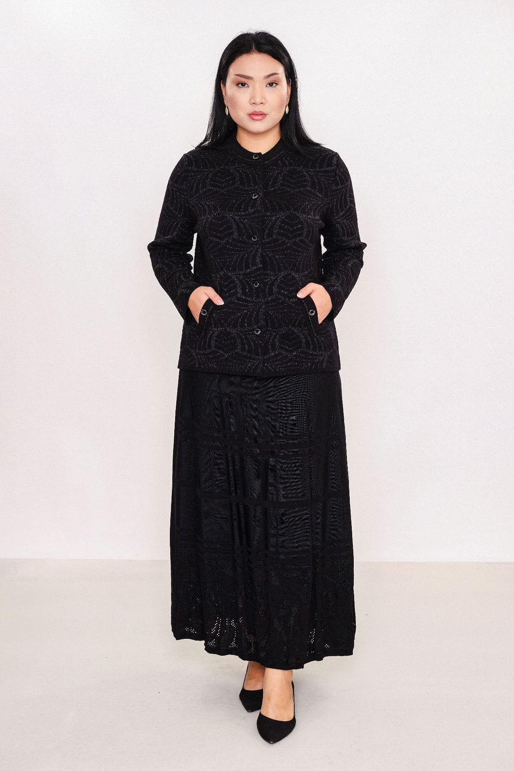Desender - Plus Size Cardigan (DES27K43101)