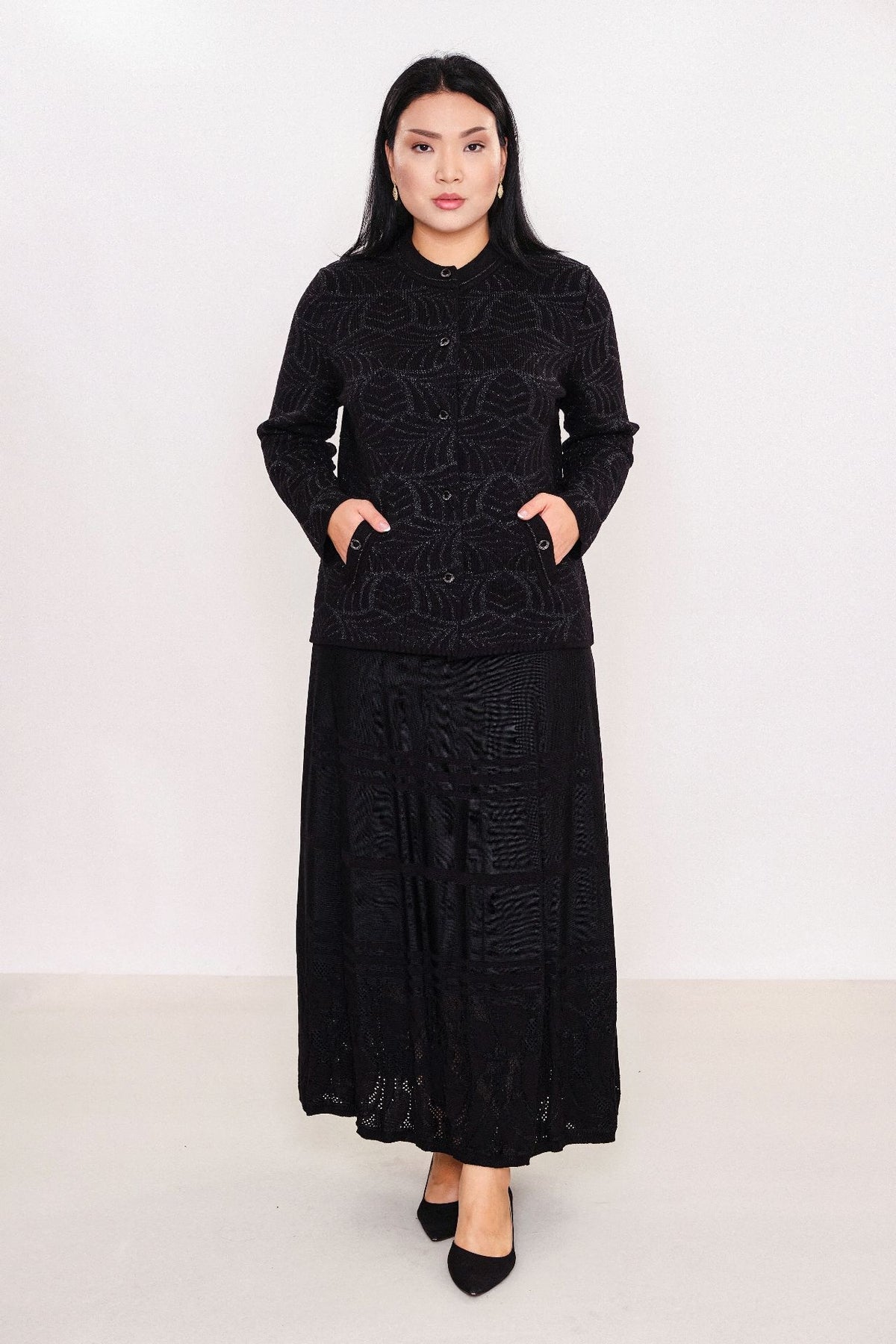 Desender - Plus Size Cardigan (DES27K43101)