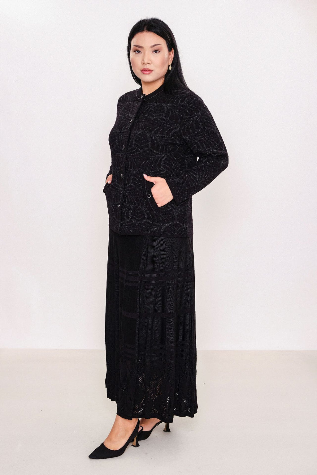 Desender - Plus Size Cardigan (DES27K43101)