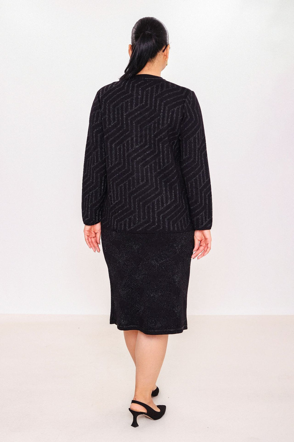 Desender - Plus Size Cardigan (DES27K43129)