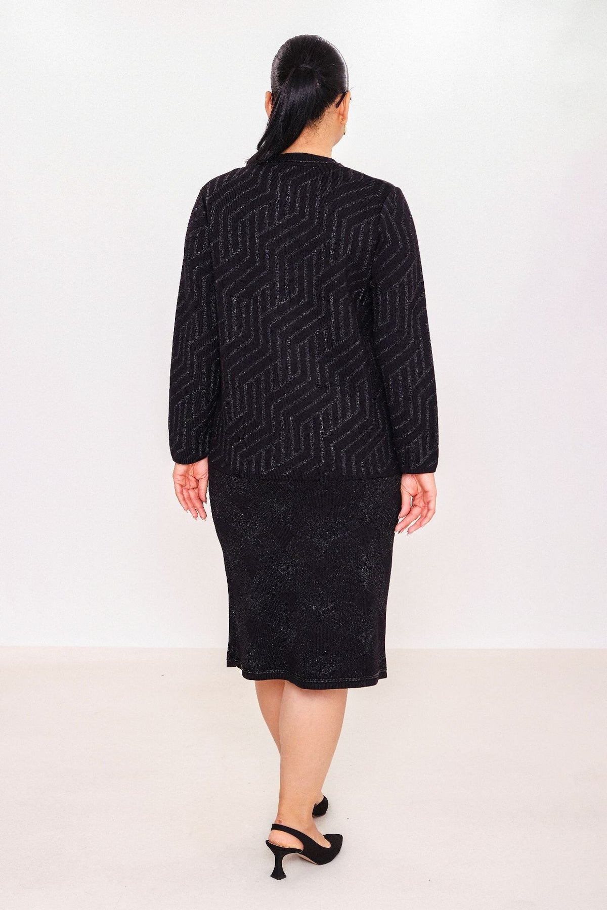 Desender - Plus Size Cardigan (DES27K43129)