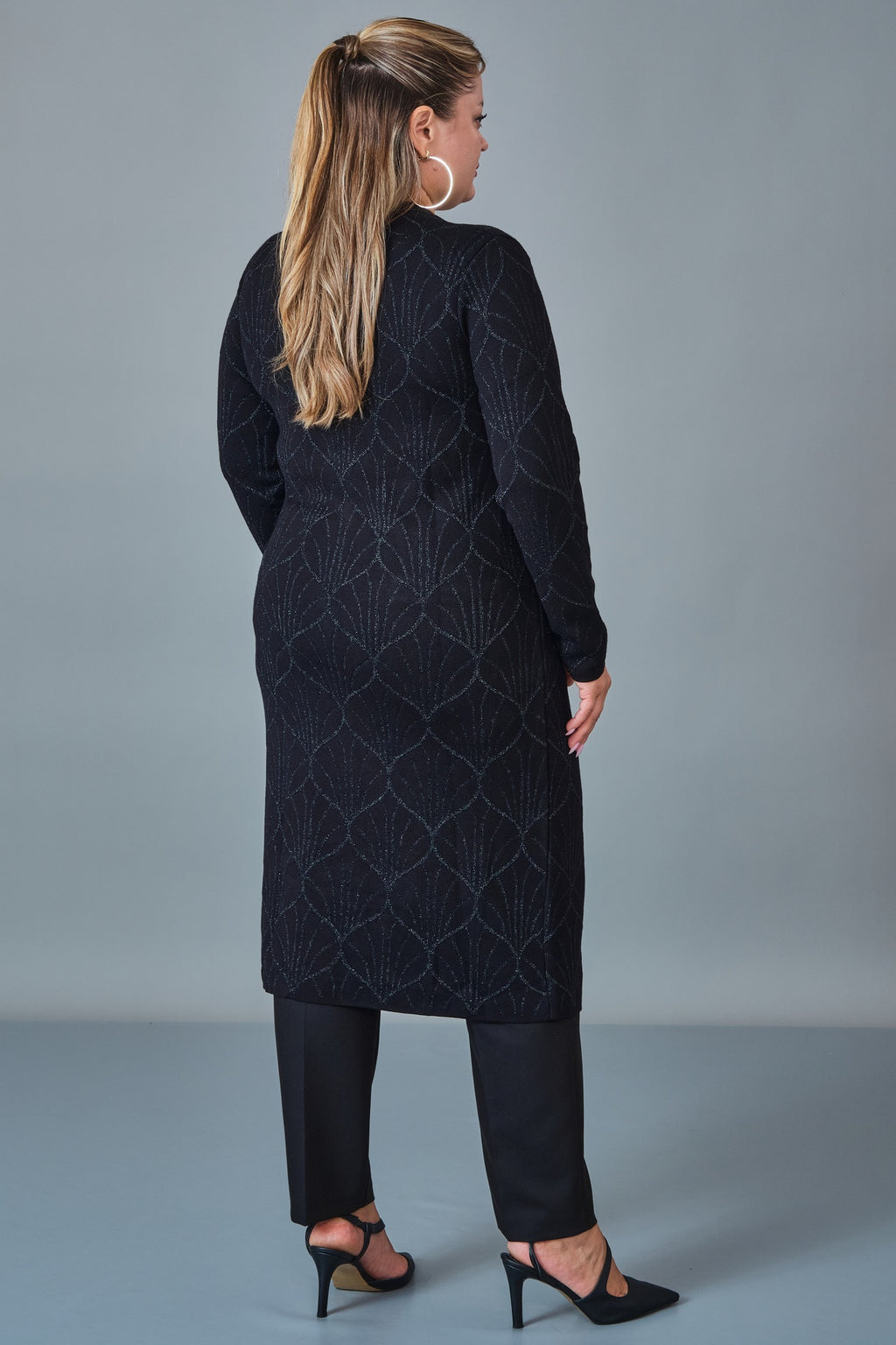 Desender - Plus Size Cardigan (DES27K43303) - 8690200229305