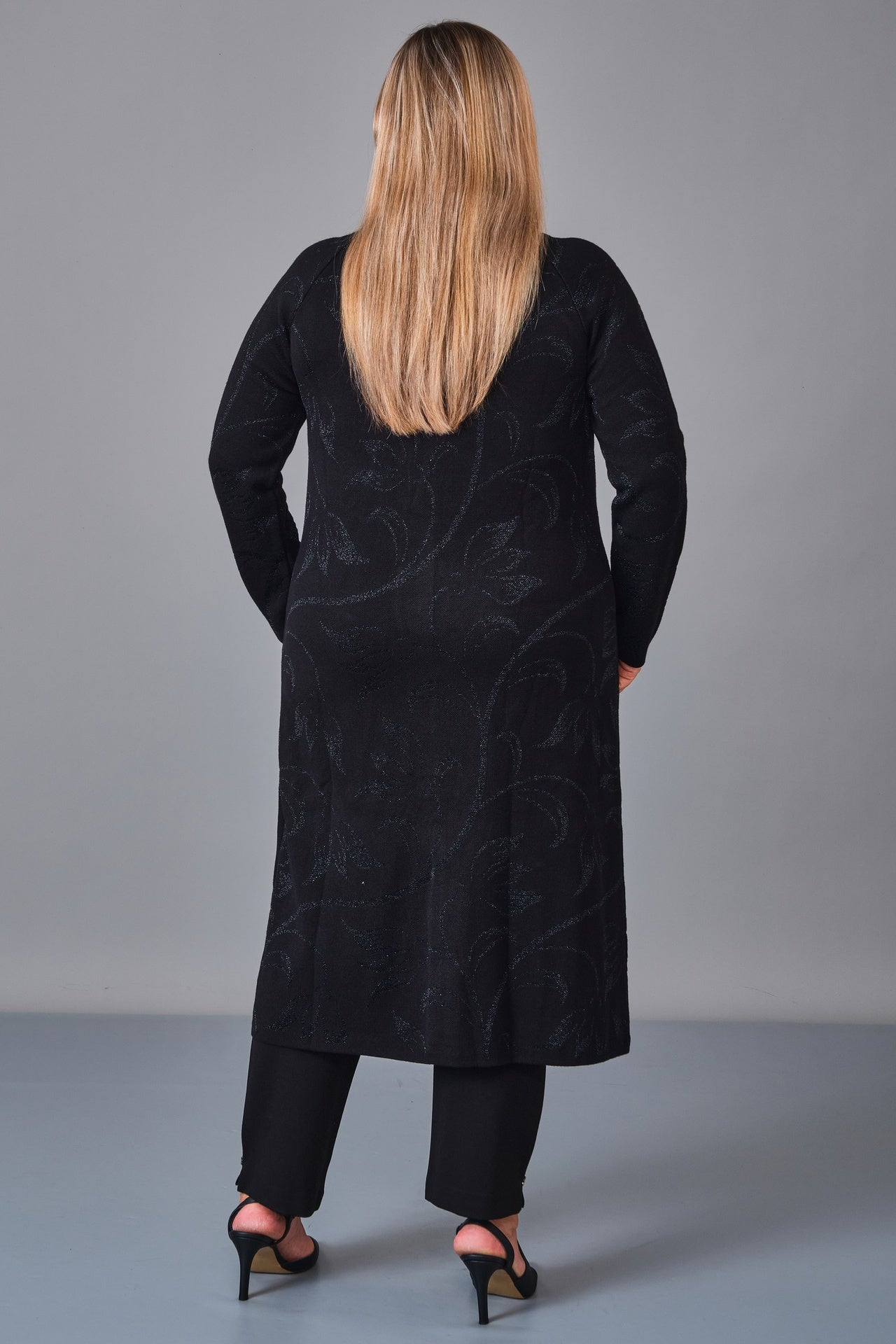 Desender - Plus Size Cardigan (DES27K43404) - 8690200229329