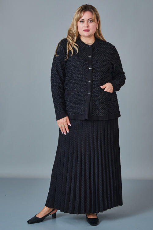 Desender - Plus Size Cardigan (DES27K4390)