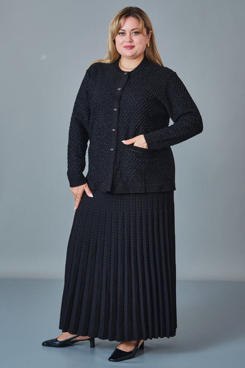 Desender - Plus Size Cardigan (DES27K4390)