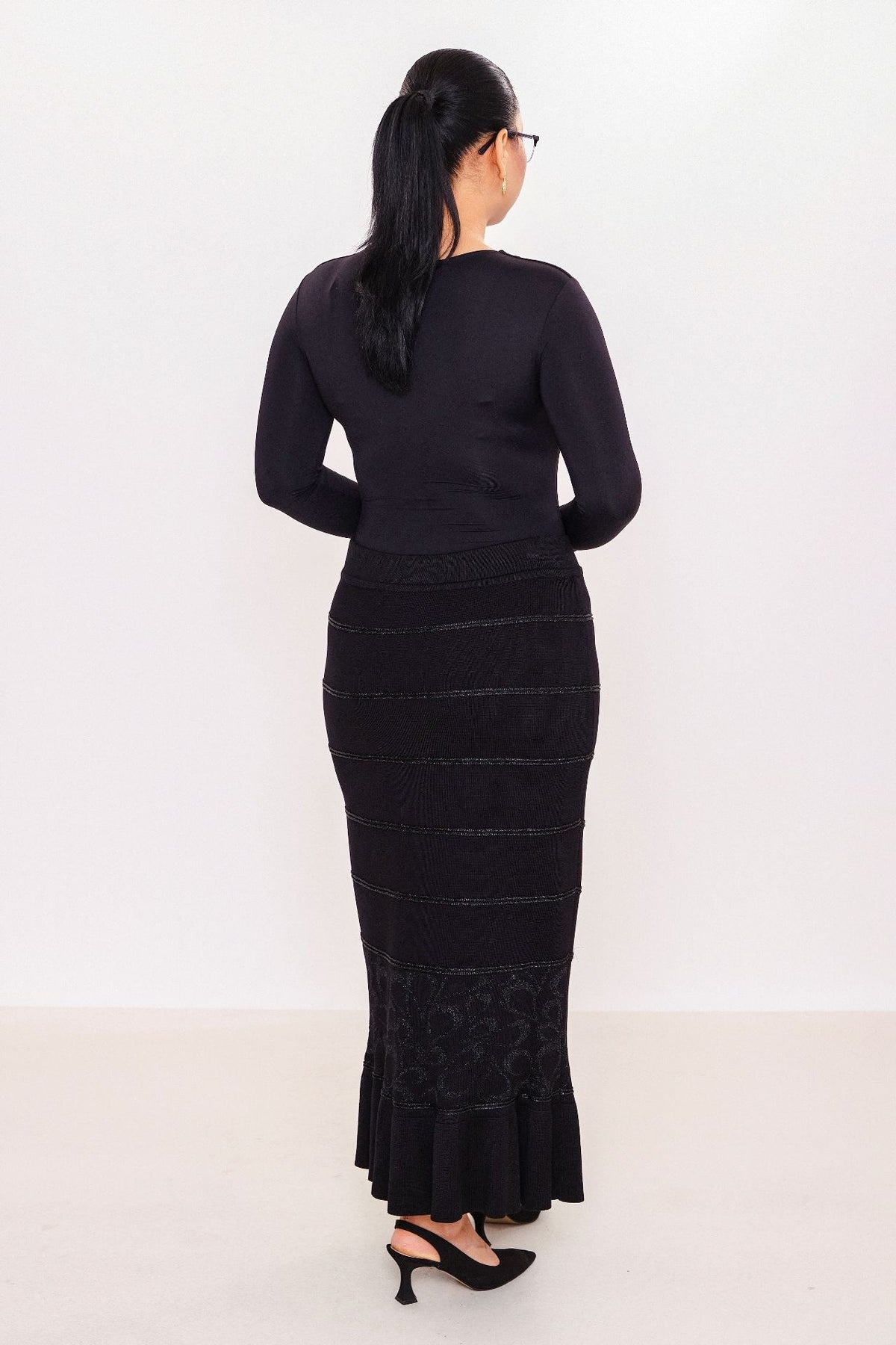 Desender - Plus Size Skirt Knitwear (DES27K5671)