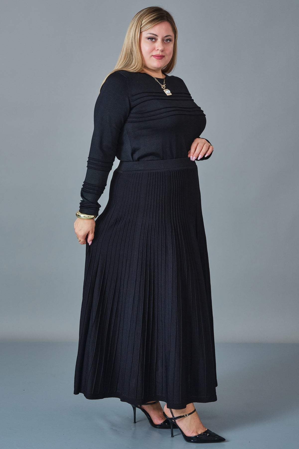 Desender - Plus Size Knitwear (DES27K3589)
