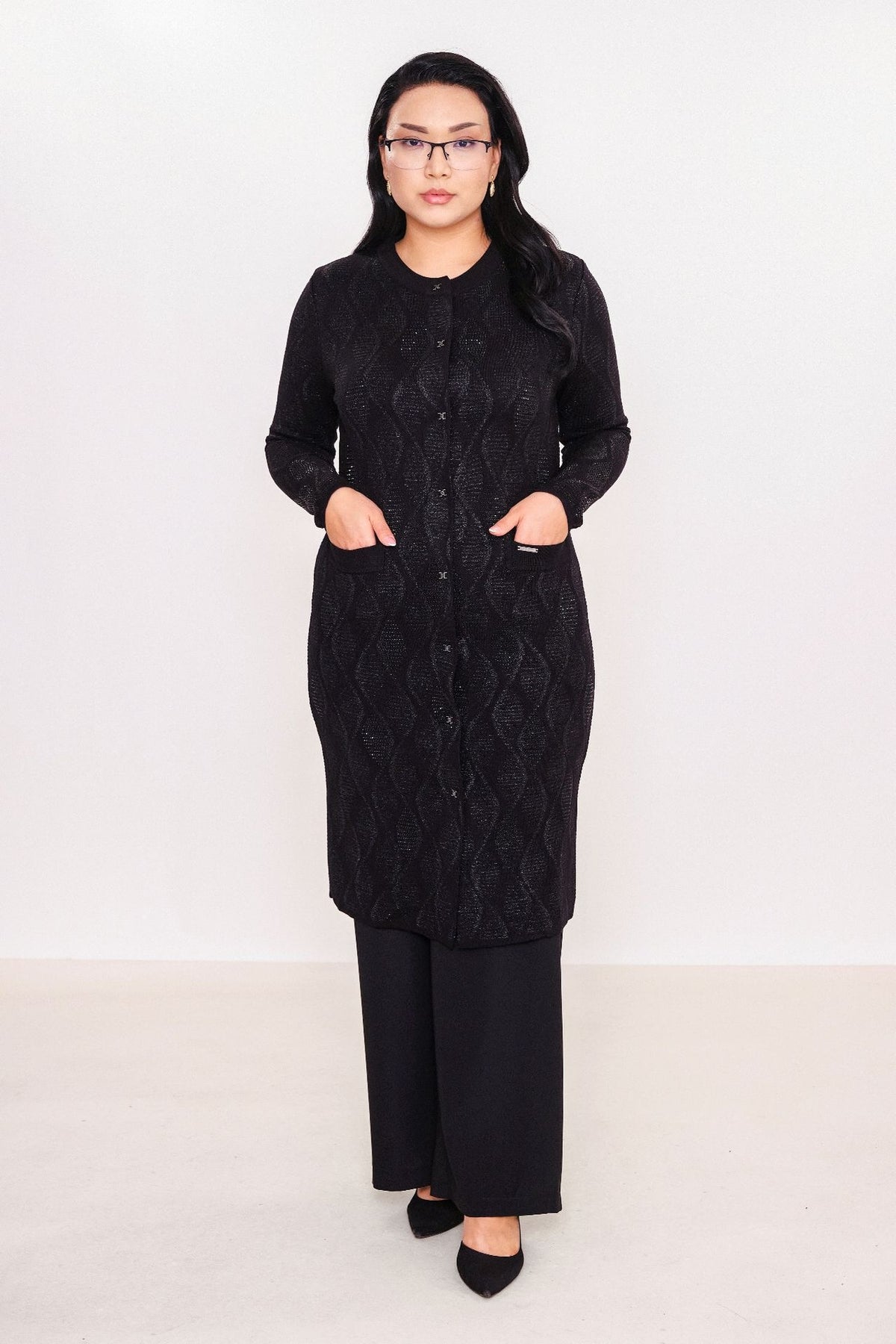 Desender - Plus Size Cardigan (DES27K43312)