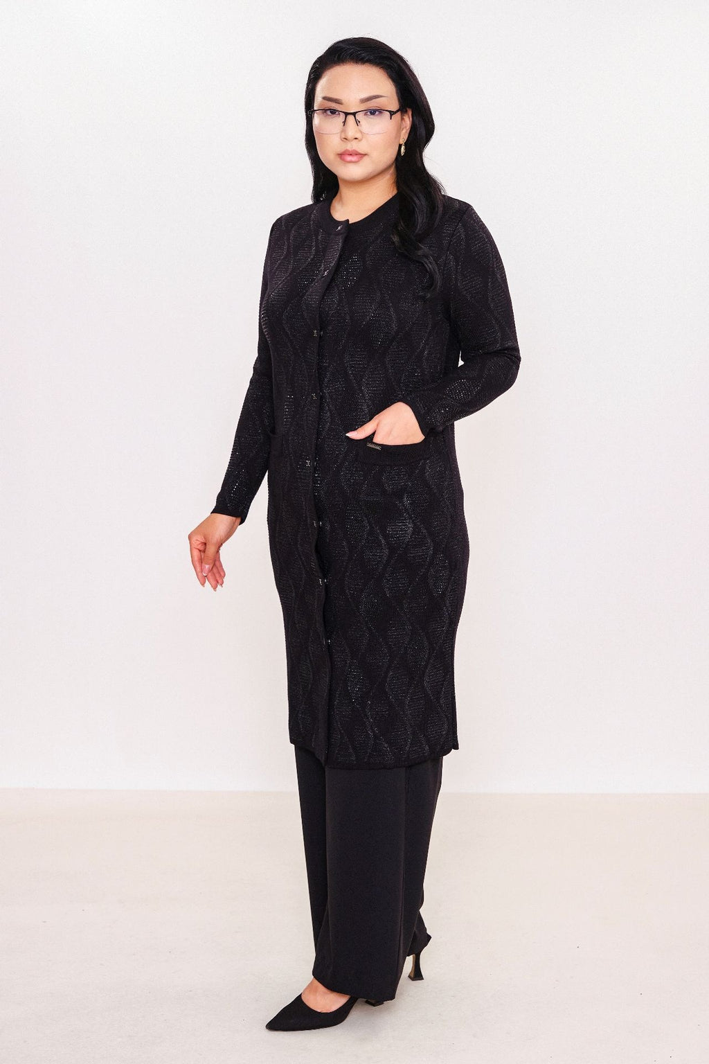 Desender - Plus Size Cardigan (DES27K43312)