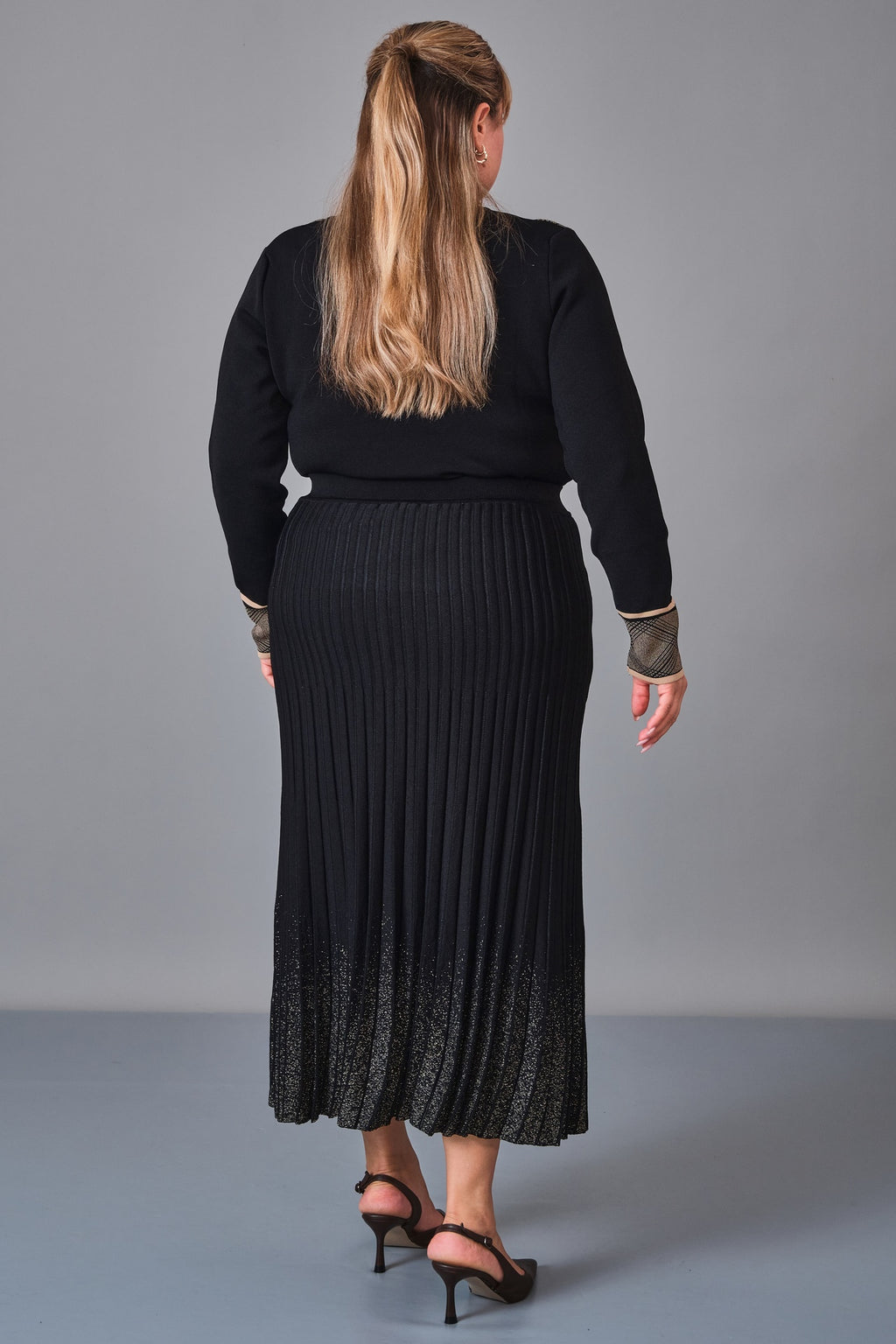 Desender - Plus Size Skirt Knitwear (DES27K5588) - 8690200229404
