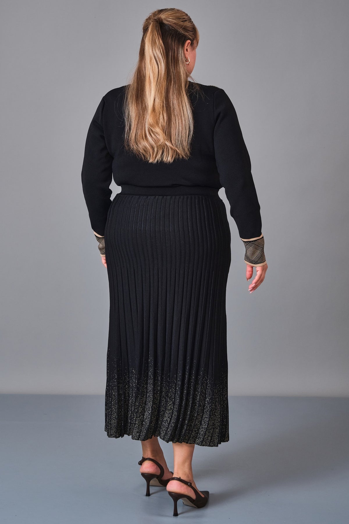 Desender - Plus Size Skirt Knitwear (DES27K5588) - 8690200229404