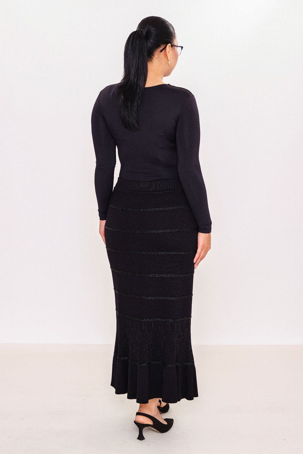 Desender - Plus Size Skirt Knitwear (DES27K5670)