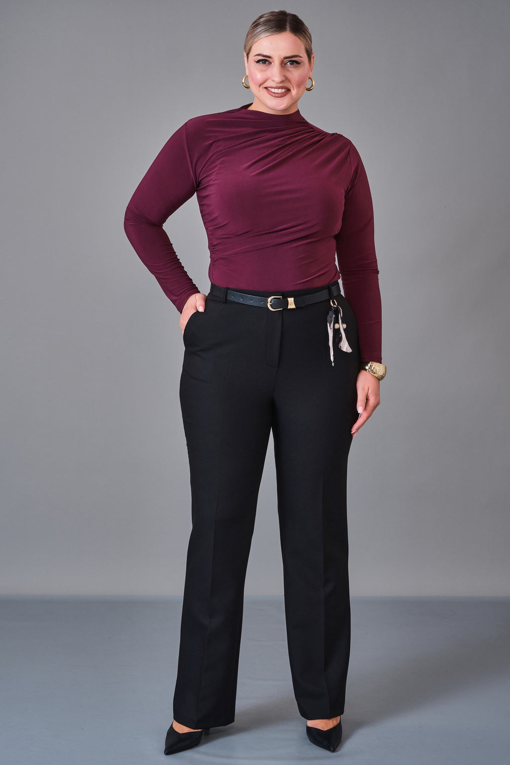 Dayi - Plus Size Trousers (BDY27K50767) - 8690200229572
