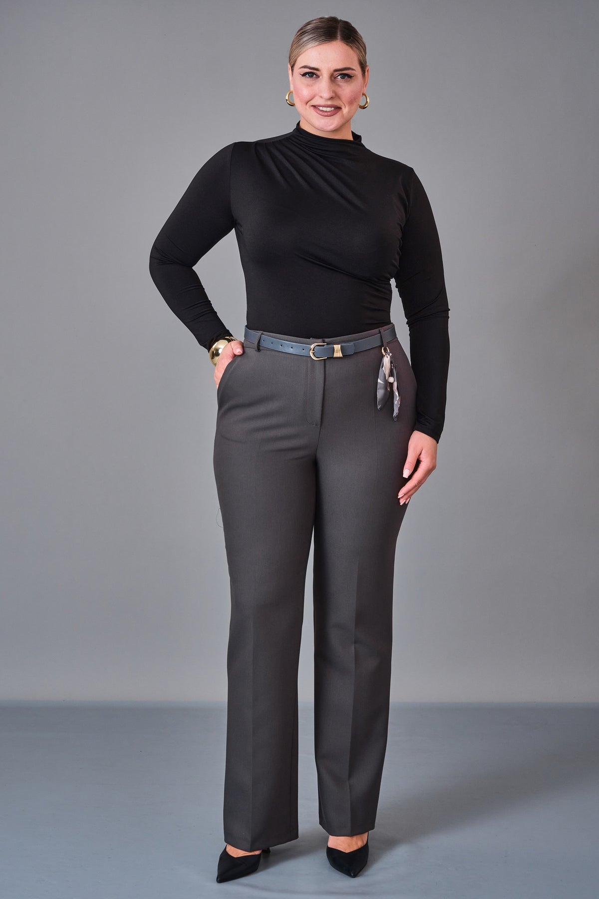 Dayi - Plus Size Trousers (BDY27K50767) - 8690200229596
