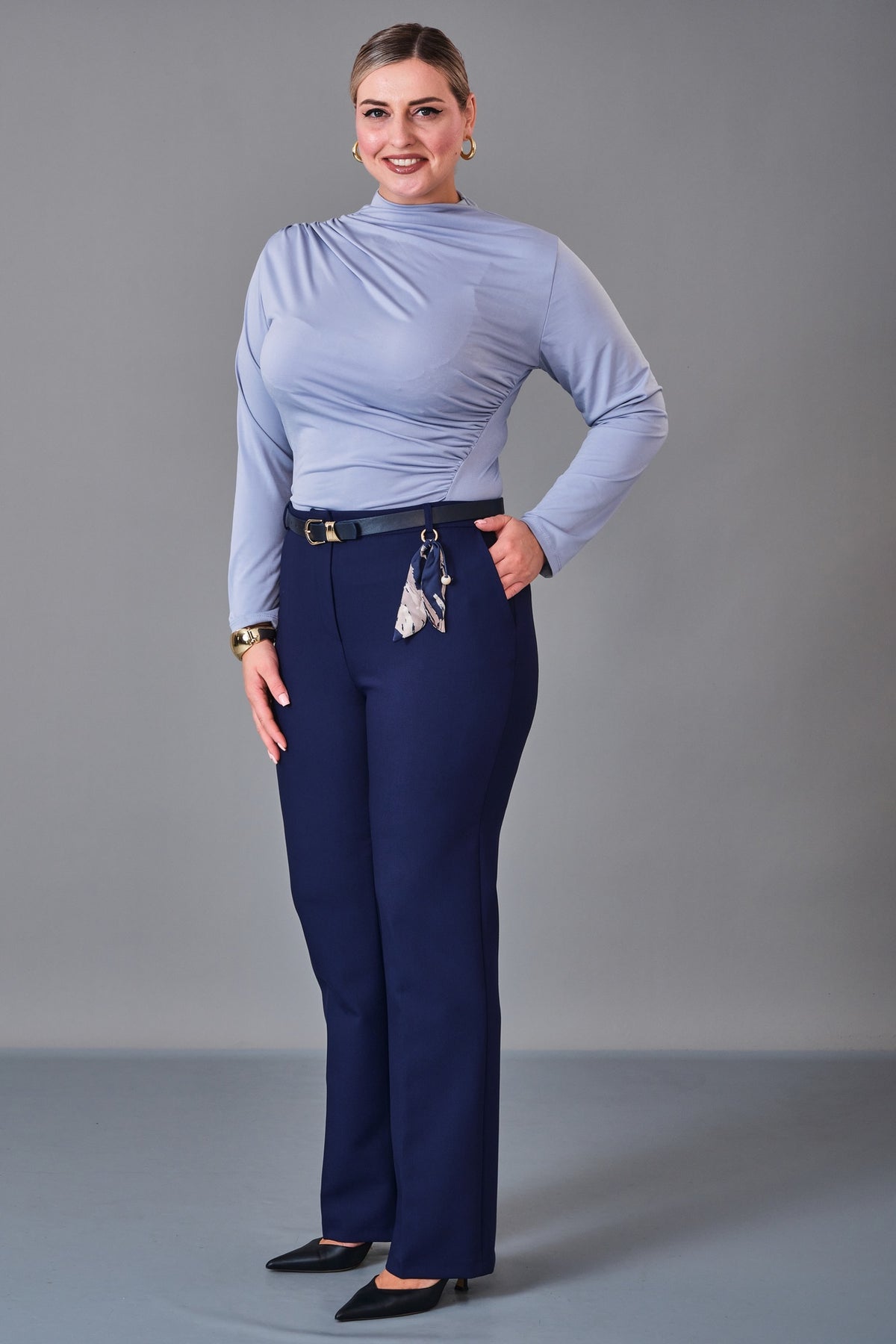 Dayi - Plus Size Trousers (BDY27K50767) - 8690200229602