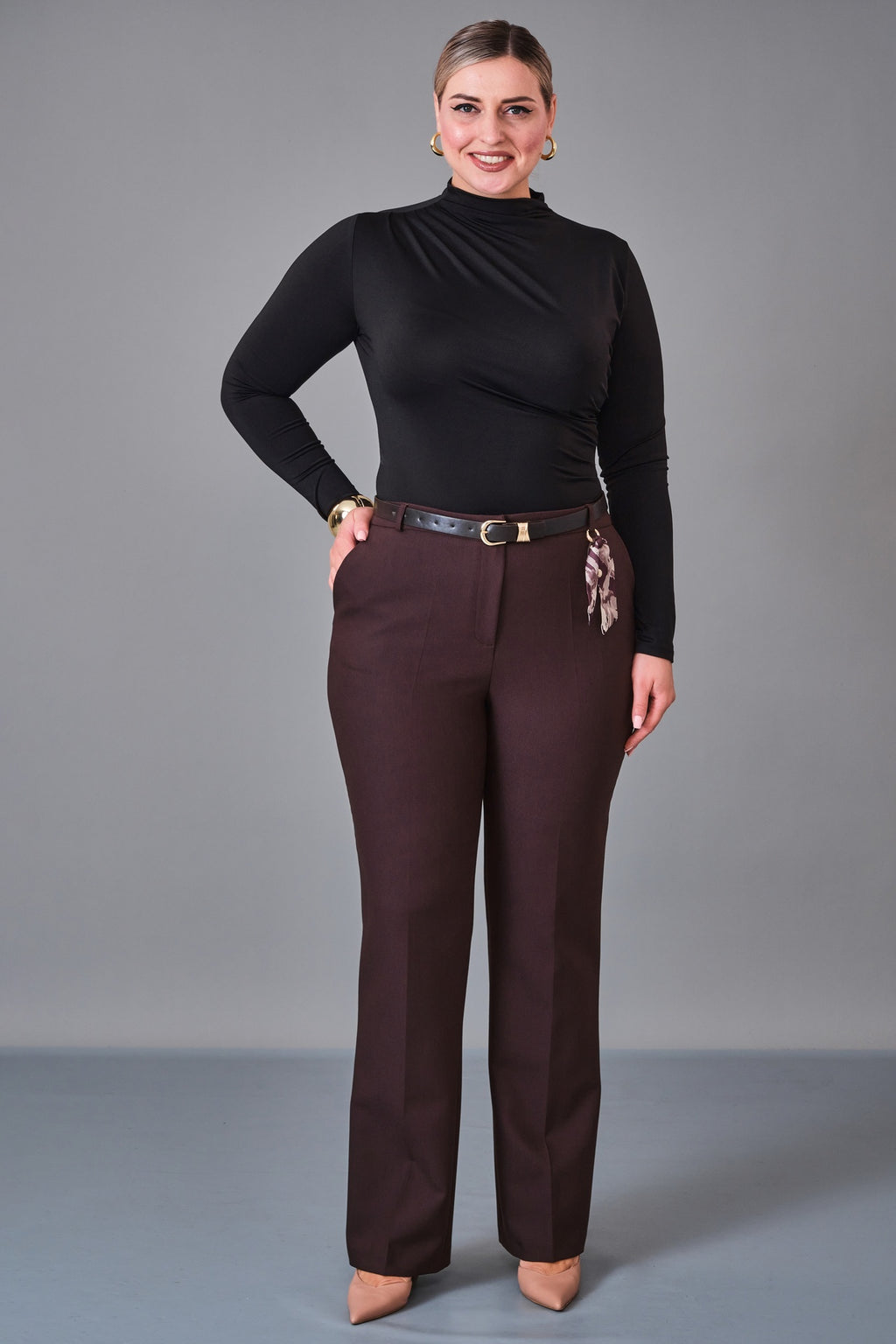 Dayi - Plus Size Trousers (BDY27K50767) - 8690200229619