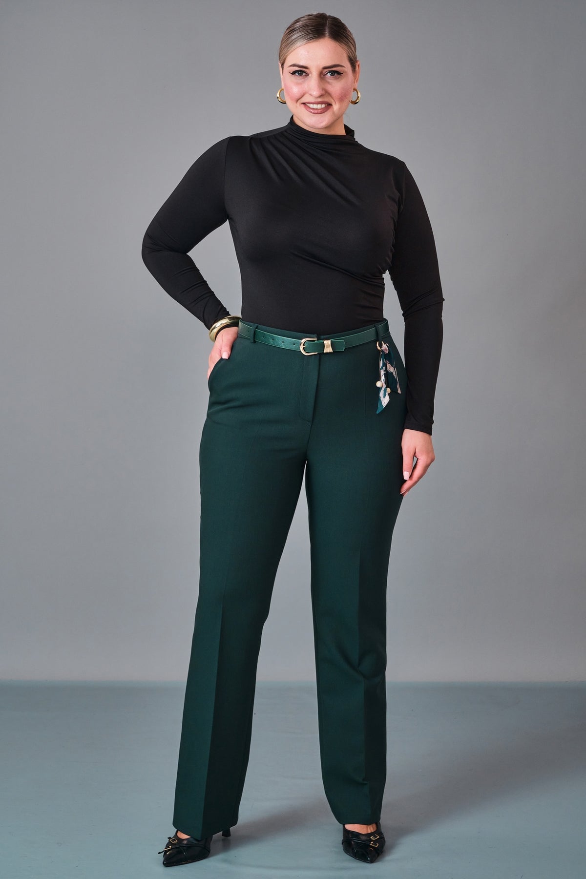 Dayi - Plus Size Trousers (BDY27K50767) - 8690200229626