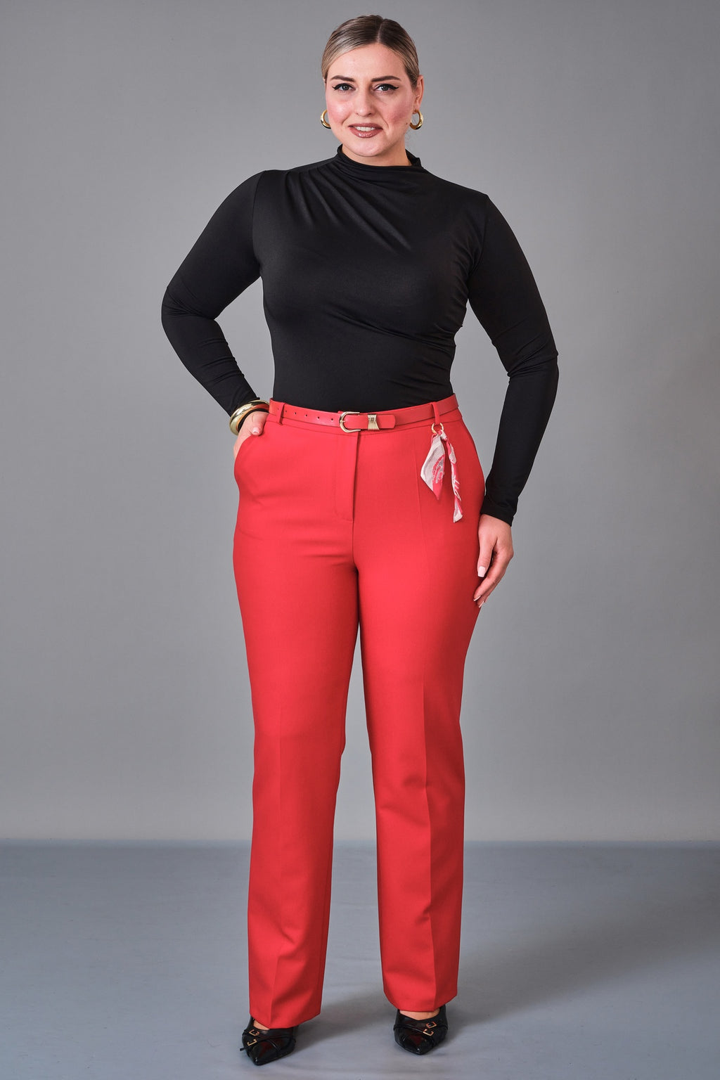 Dayi - Plus Size Trousers (BDY27K50767) - 8690200229633