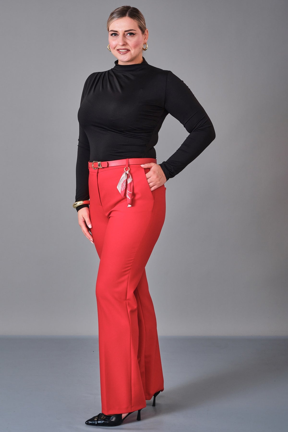 Dayi - Plus Size Trousers (BDY27K50767) - 8690200229633