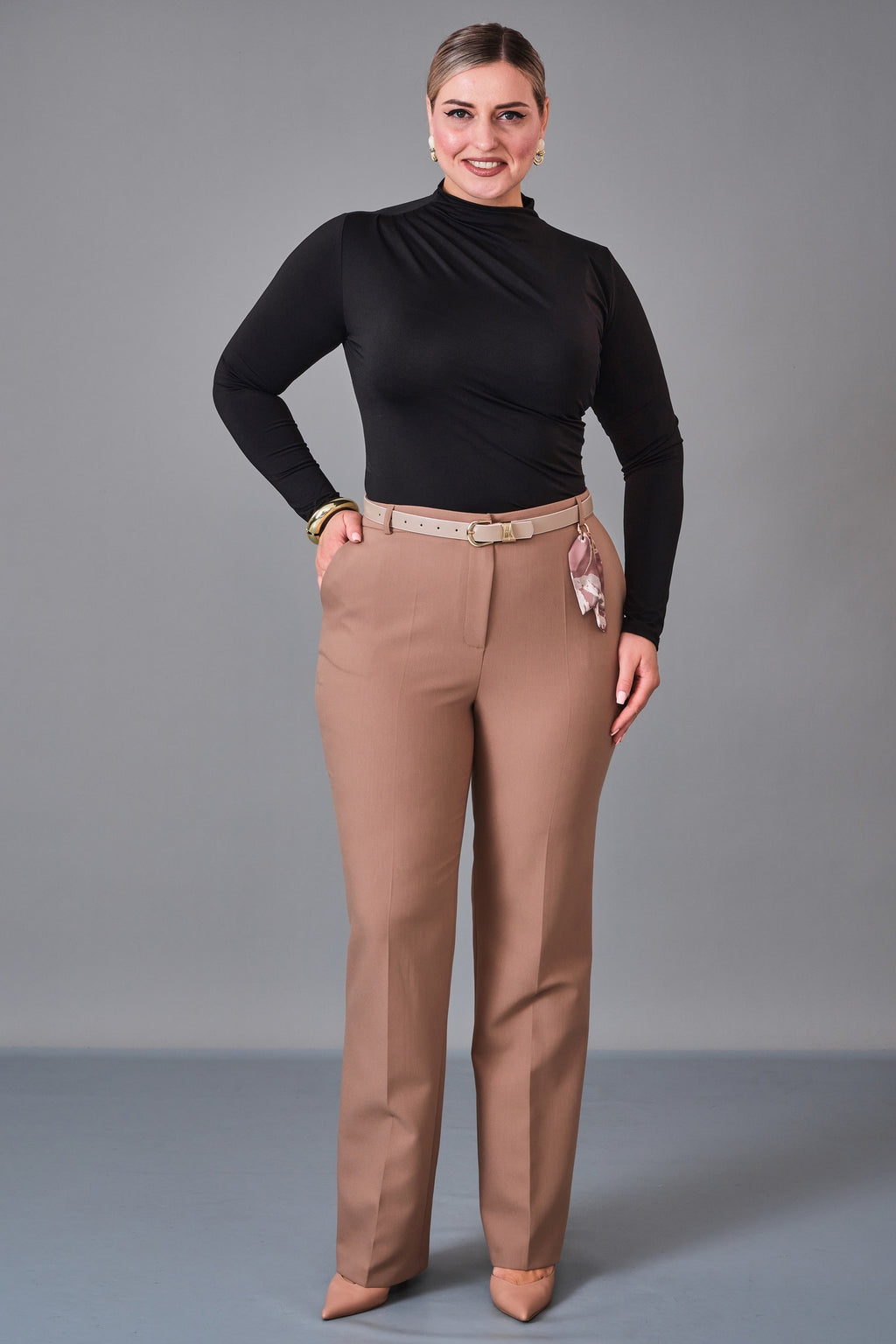 Dayi - Plus Size Trousers (BDY27K50767) - 8690200229640