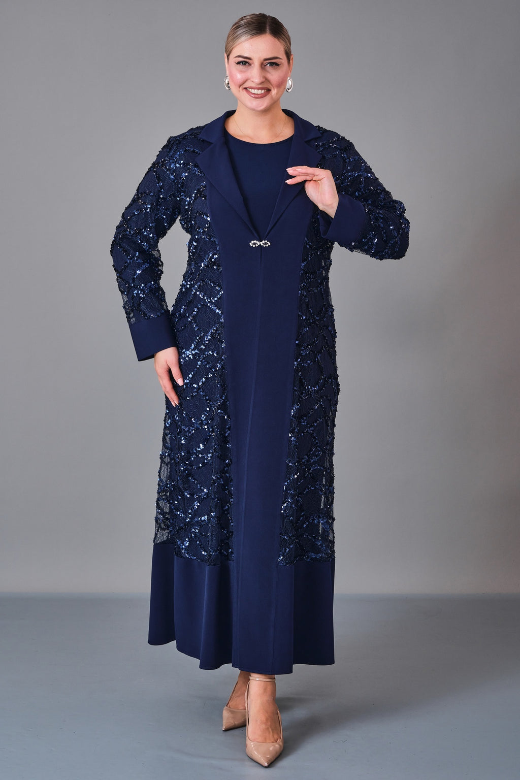 Soley - Plus Size Dress (SLY27K6189) - 8690200229695