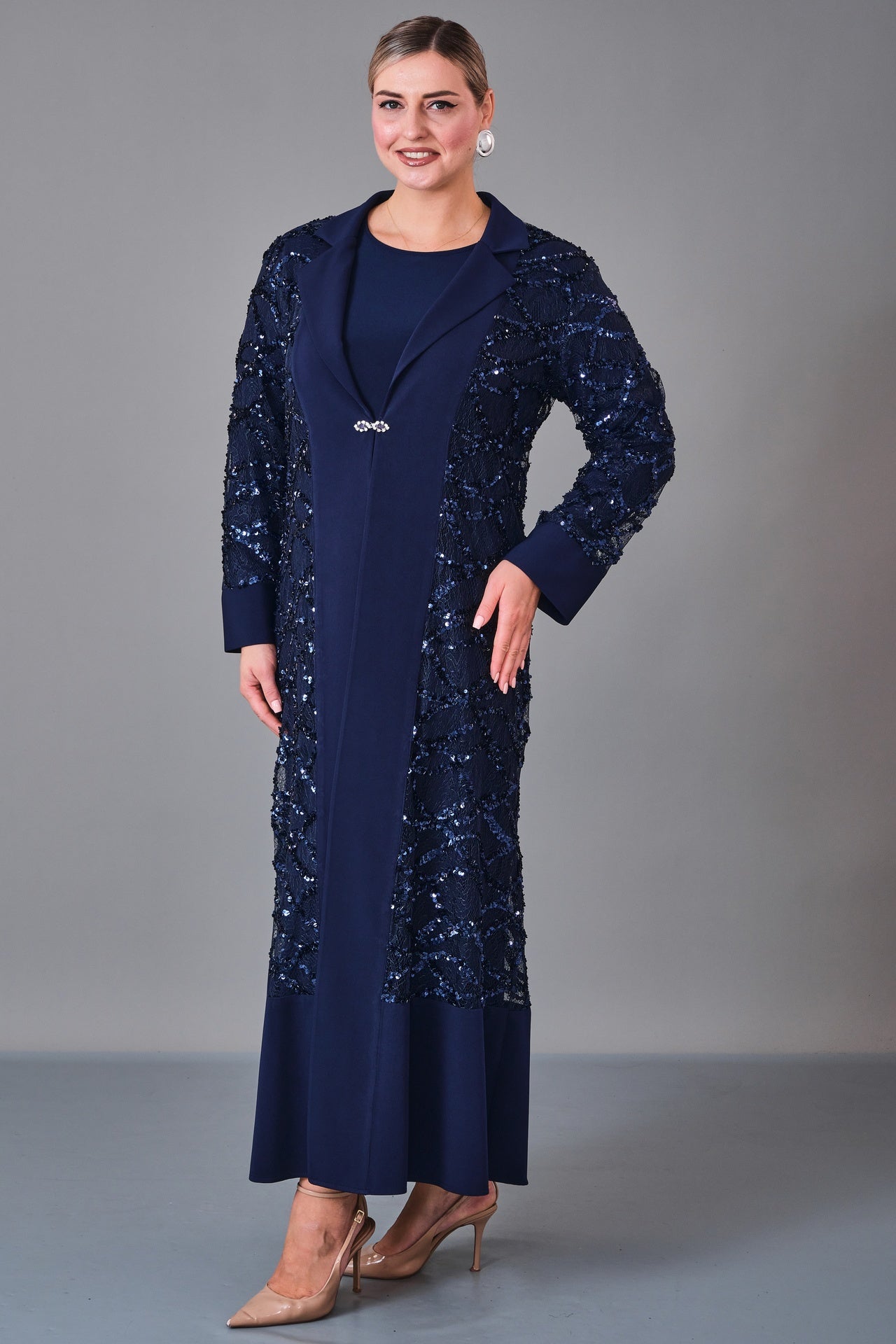 Soley - Plus Size Dress (SLY27K6189) - 8690200229695
