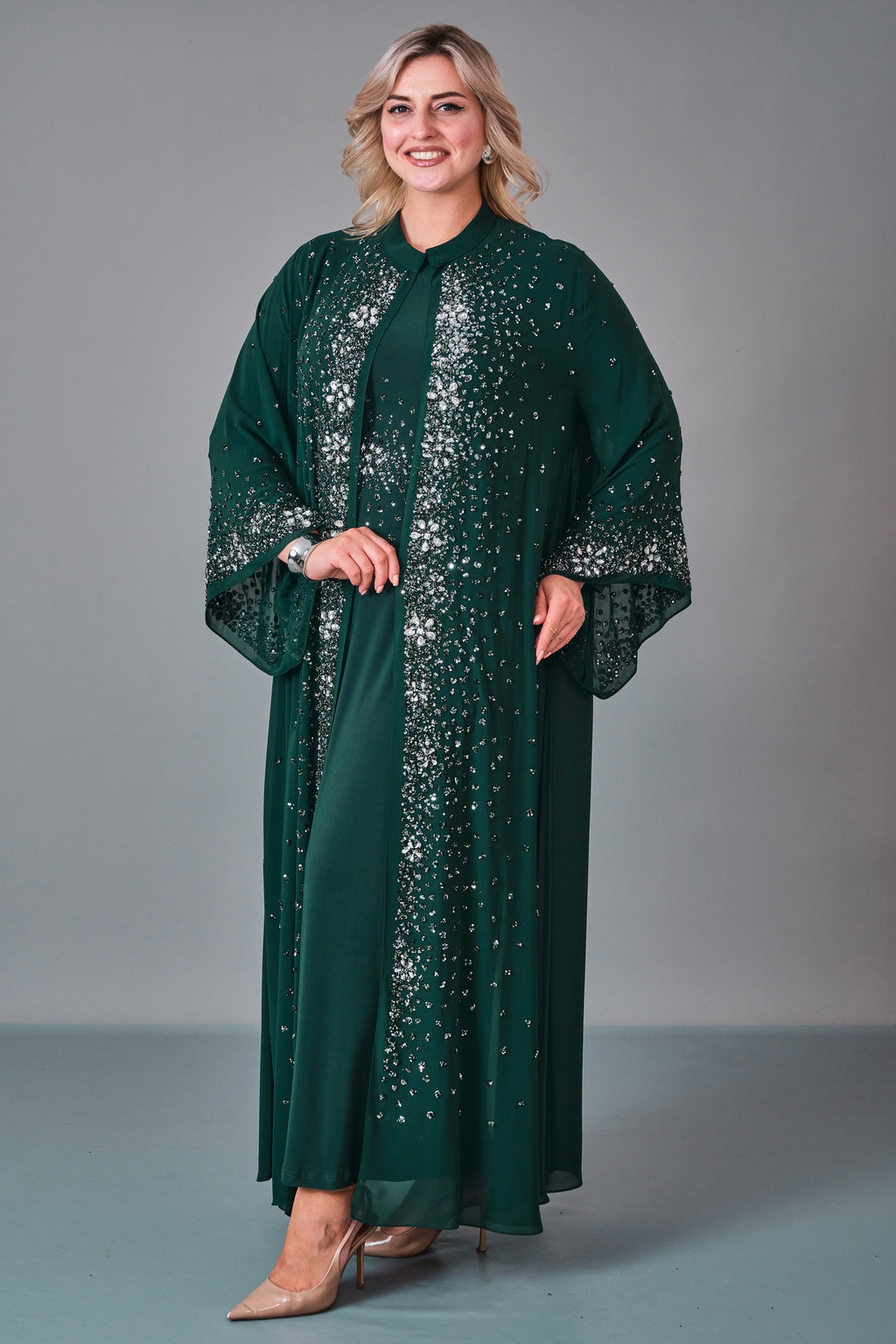 Soley - Plus Size Dress (SLY27K6176) - 8690200229770