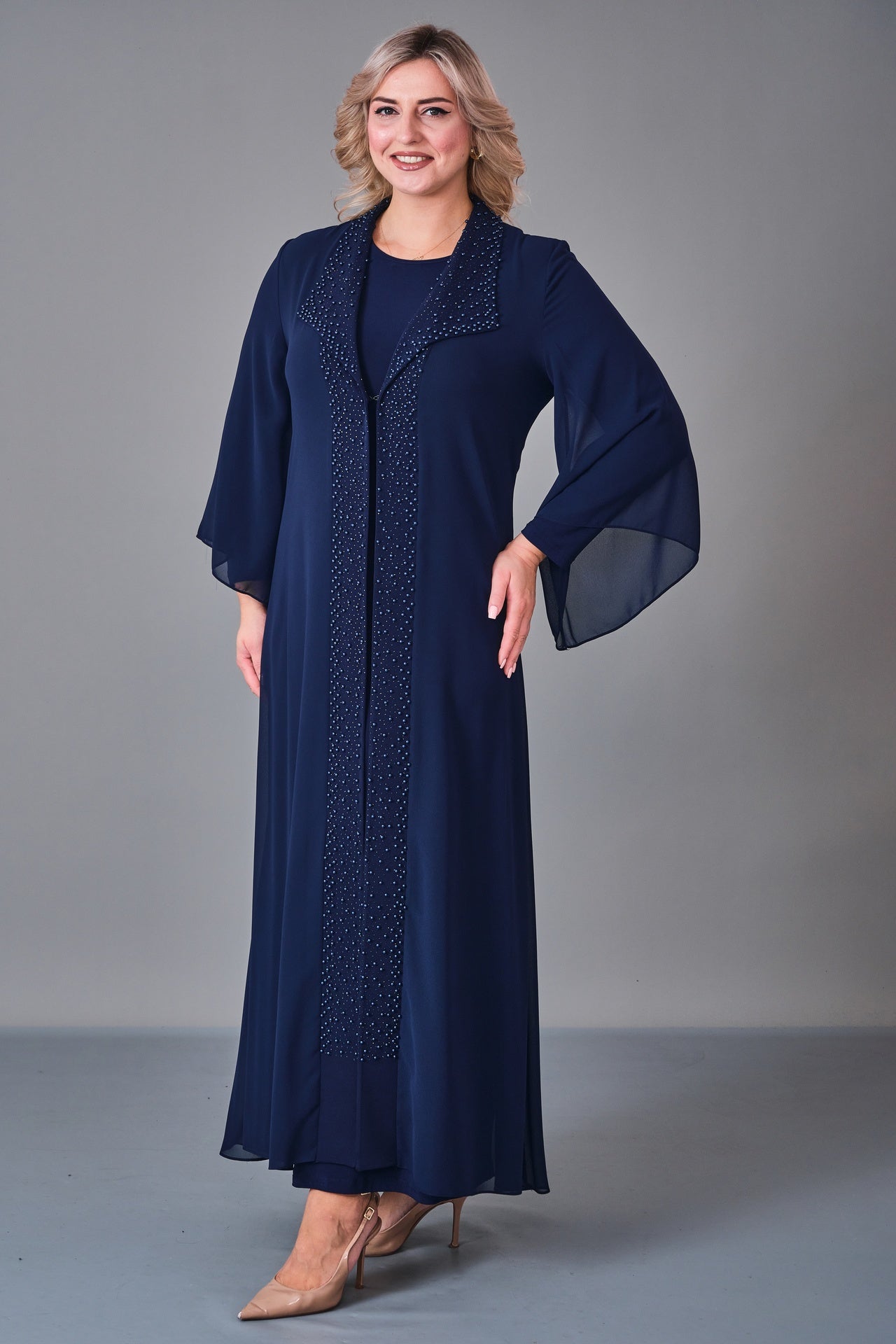 Soley - Plus Size Dress (SLY27K6199) - 8690200229817