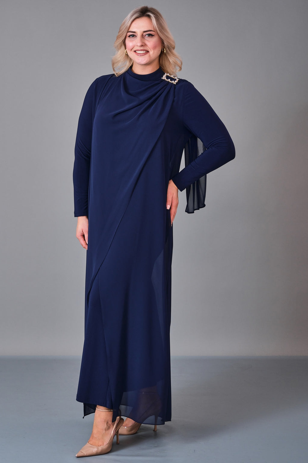 Soley - Plus Size Overalls (SLY27K6203) - 8690200229824