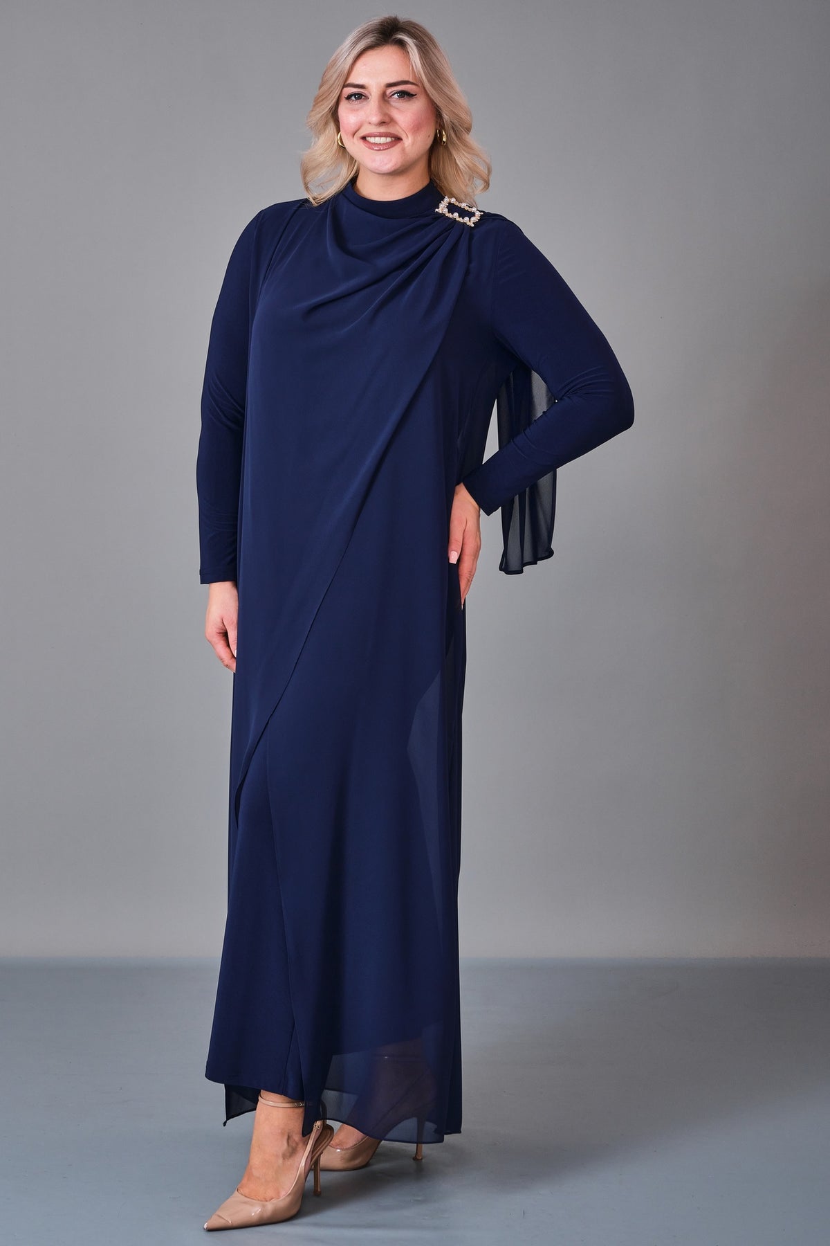Soley - Plus Size Overalls (SLY27K6203) - 8690200229824