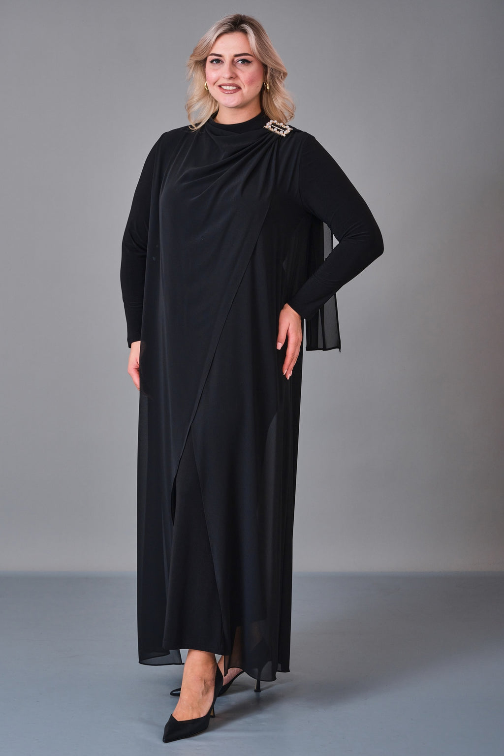 Soley - Plus Size Overalls (SLY27K6203) - 8690200229855