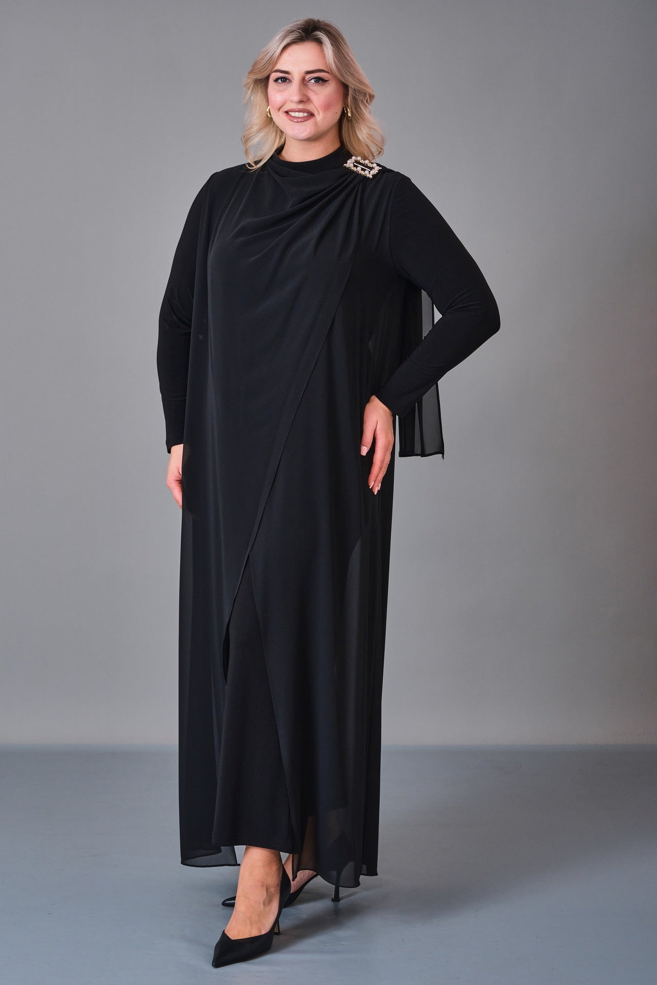 Soley - Plus Size Overalls (SLY27K6203) - 8690200229855