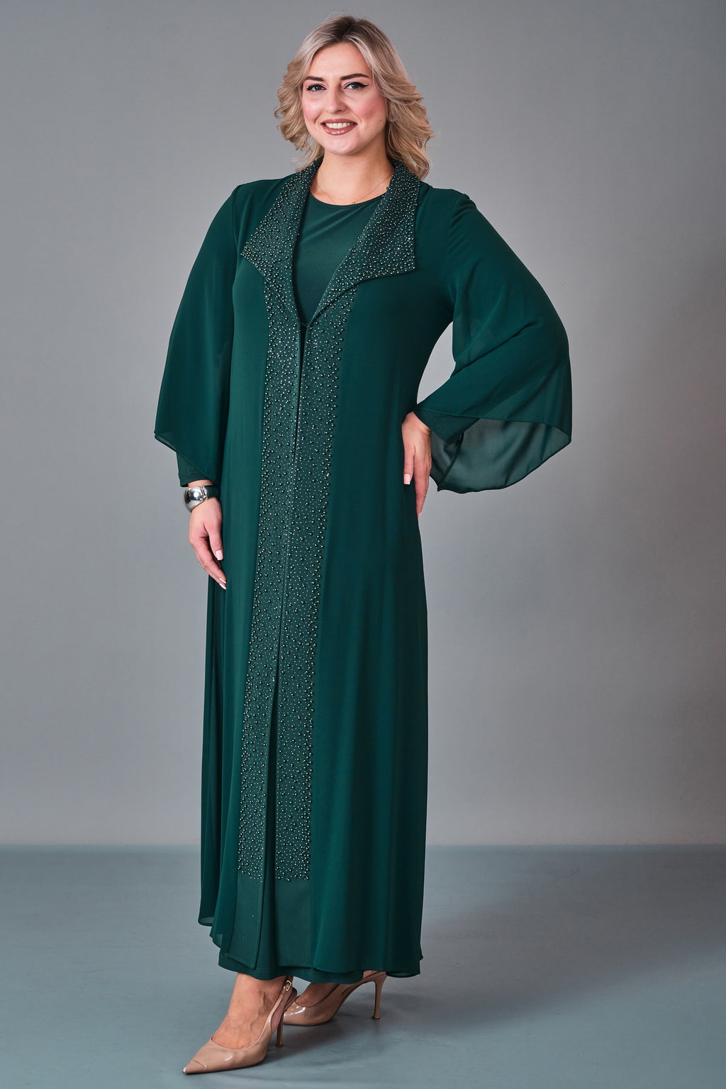 Soley - Plus Size Dress (SLY27K6199) - 8690200229879