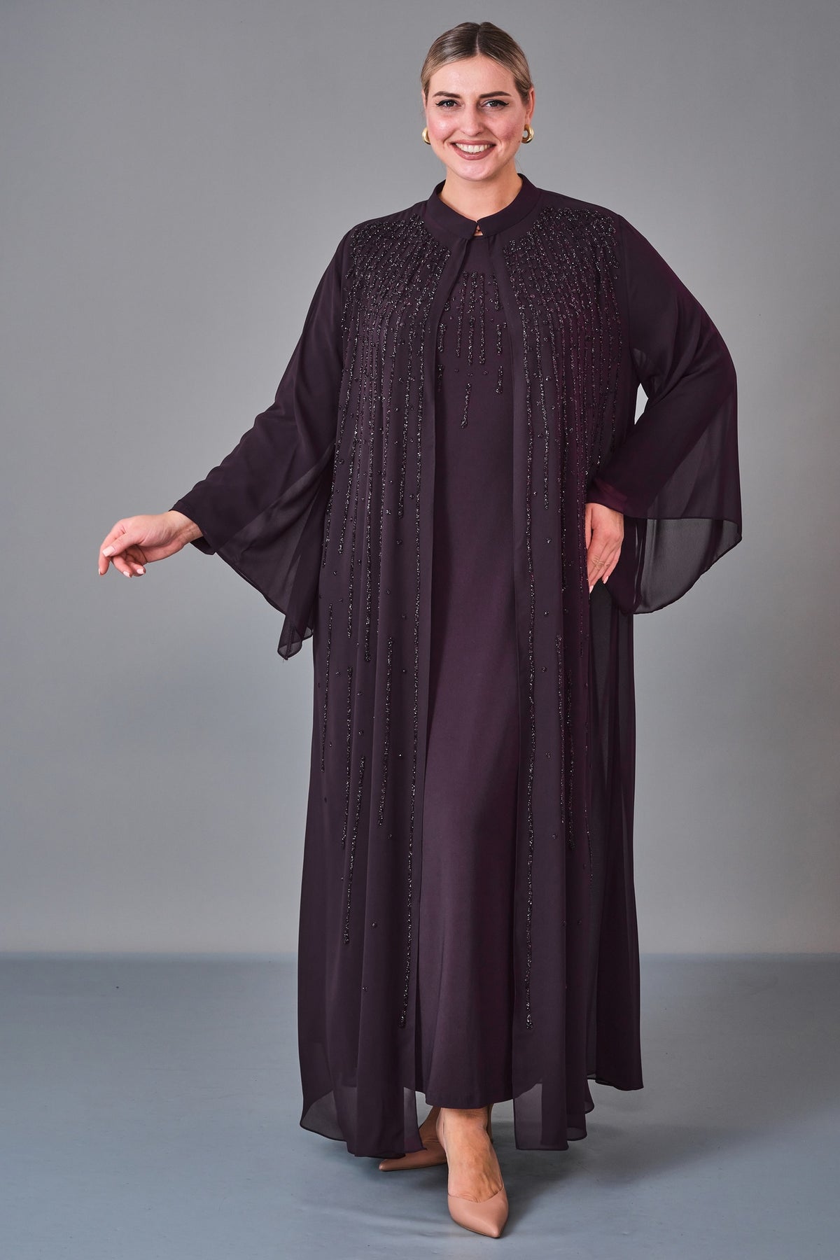 Soley - Plus Size Dress (SLY27K6152) - 8690200229886