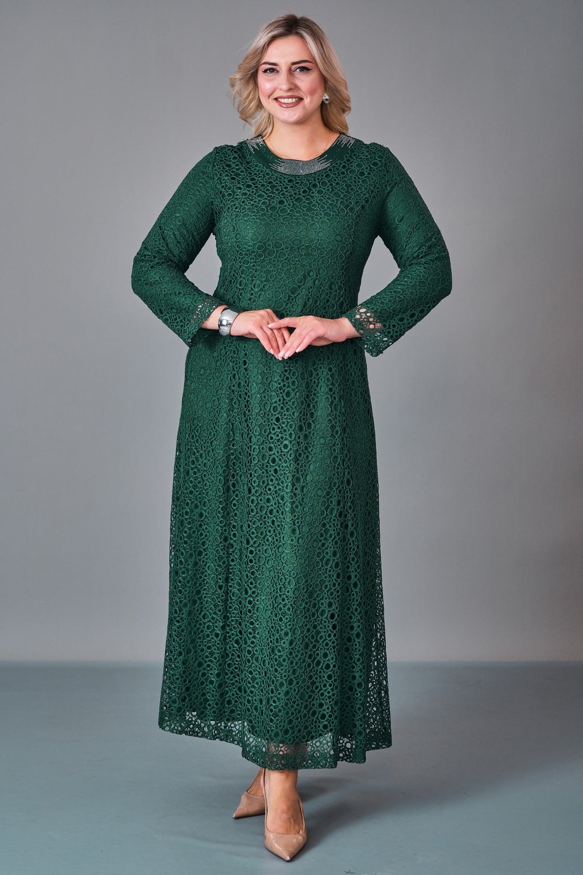 Soley - Plus Size Dress (SLY27K6120) - 8690200229923