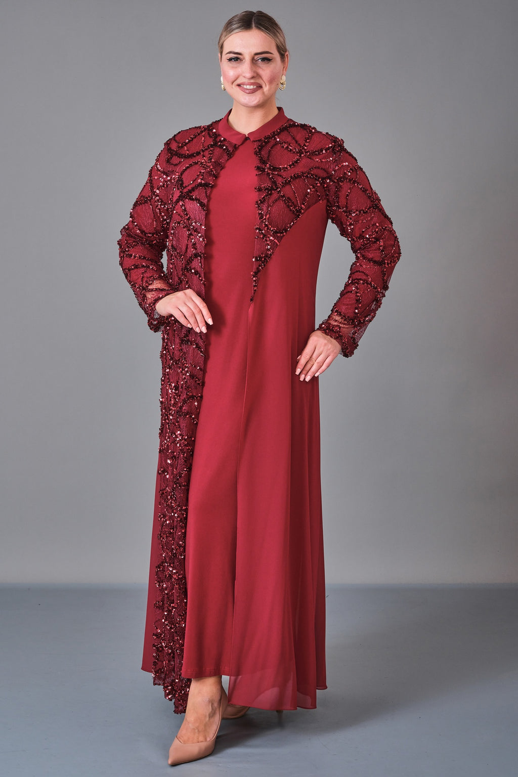 Soley - Plus Size Dress (SLY27K6200) - 8690200230028